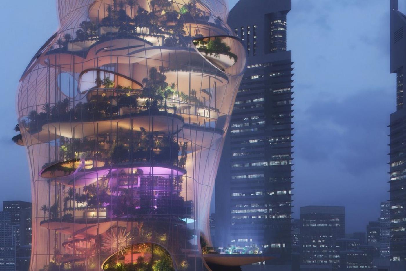 Встречайте: настоящий курорт, но только прямо в городе. Архитектурная студия представила свой новый, очень необычный проект