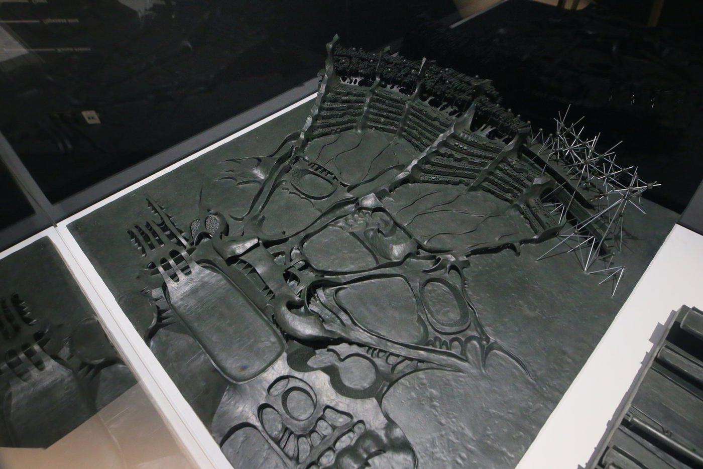 Воссозданная модель города от архитекторов "Нового элемента расселения". Сподвижники НЭР были уверены, что города должны быть точечными и не разрастаться, как пятно.