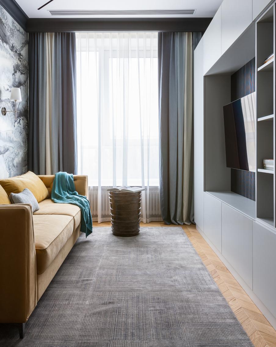 Зона гостиной.