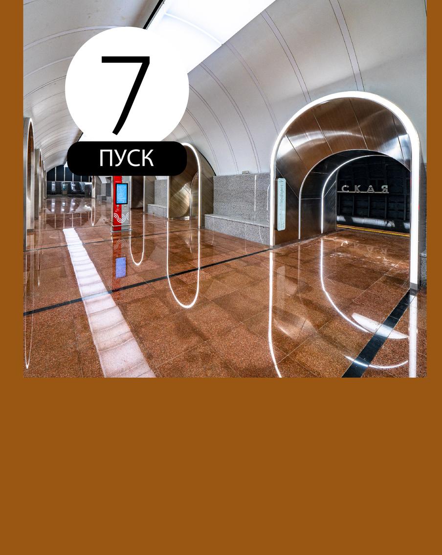 Дворянские усадьбы, рыбы и дворцы: станции 7 пуска в 2023 году