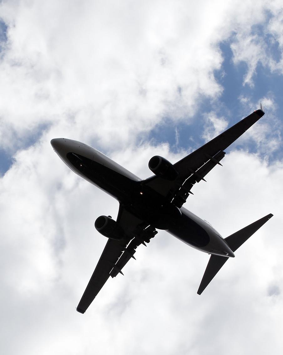 Американца задержали после неудачной попытки покинуть борт самолёта на лету