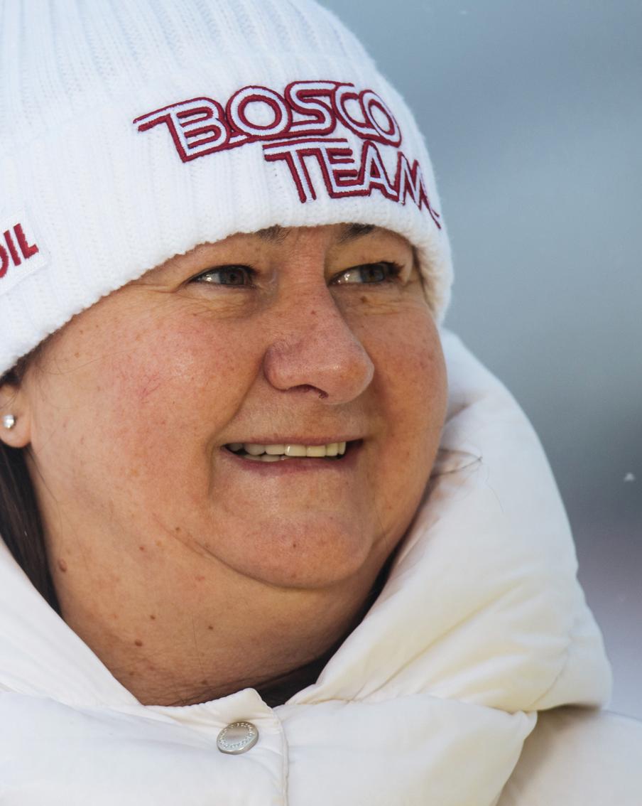 Елена Вяльбе притворилась, что болеет за " Спартак"