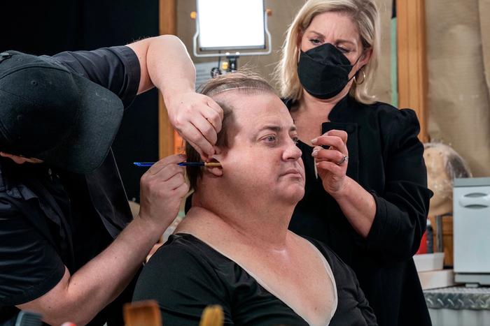 В "Ките" лучший актёр по версии "Оскара" Брендан Фрейзер носил костюм из "человеческой кожи" и бобов