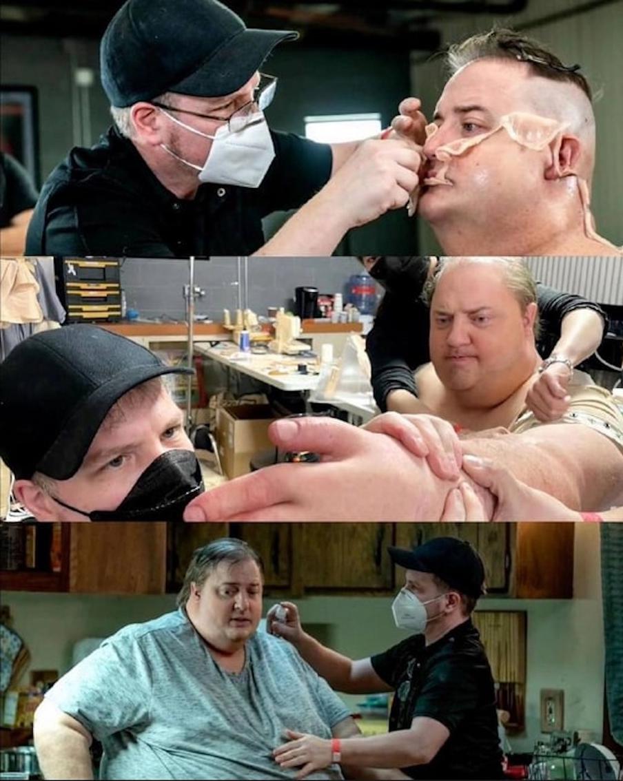 Так создавали грим для Брендана Фрейзера в фильме "Кит".