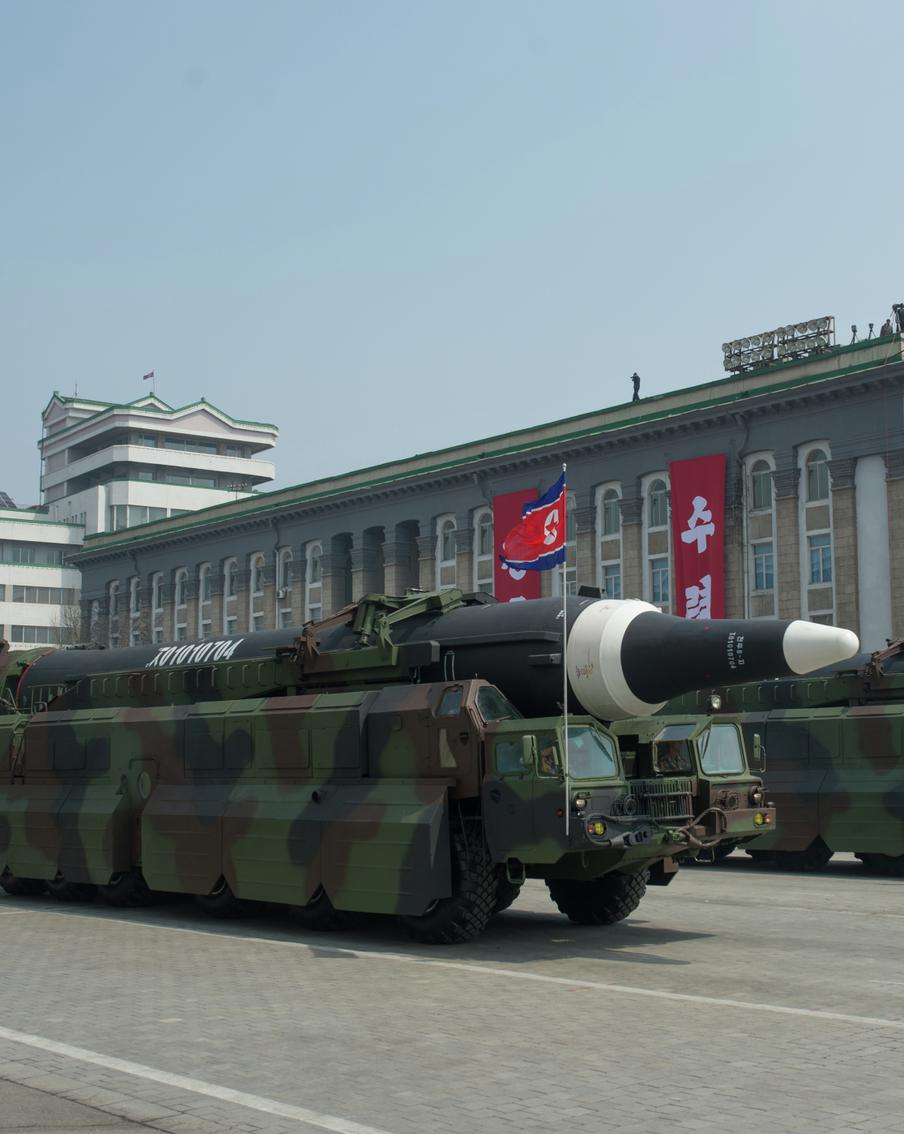 Пхеньян в ответ на учения Южной Кореи и США провёл пуск баллистической ракеты