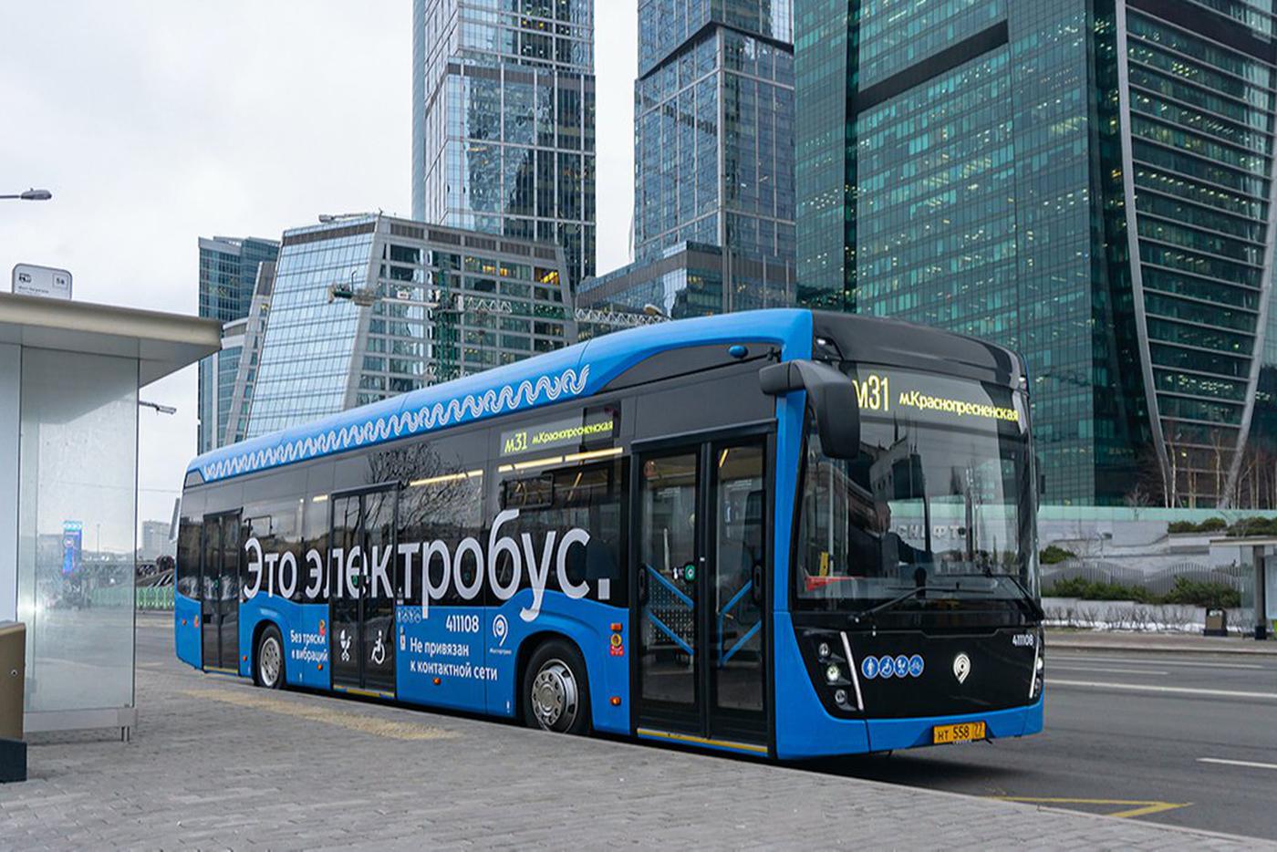 Собянин: В 2023 году в столице запустят еще 29 электробусных маршрутов