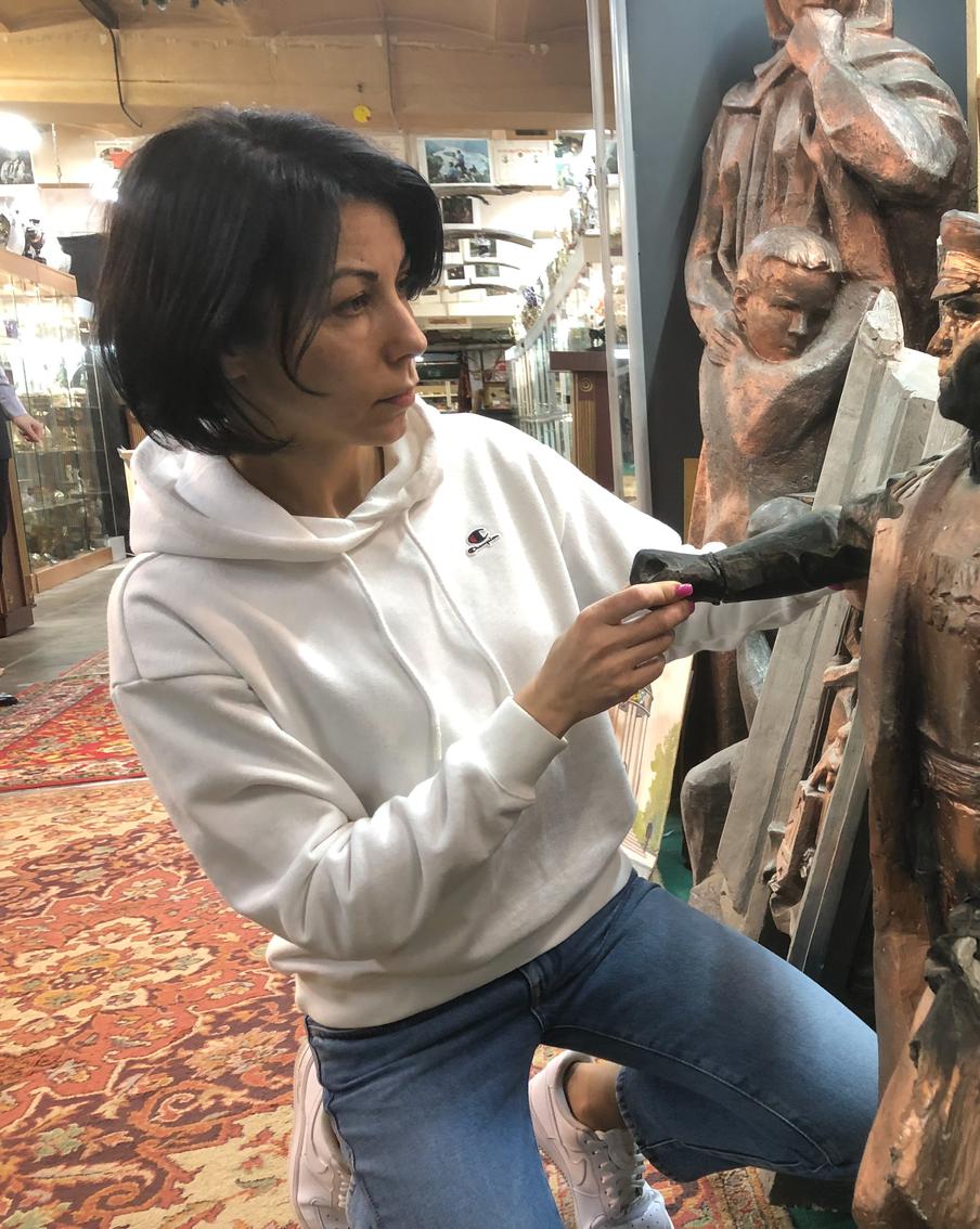 Наследие скульптора Абалакова хотели выбросить на помойку