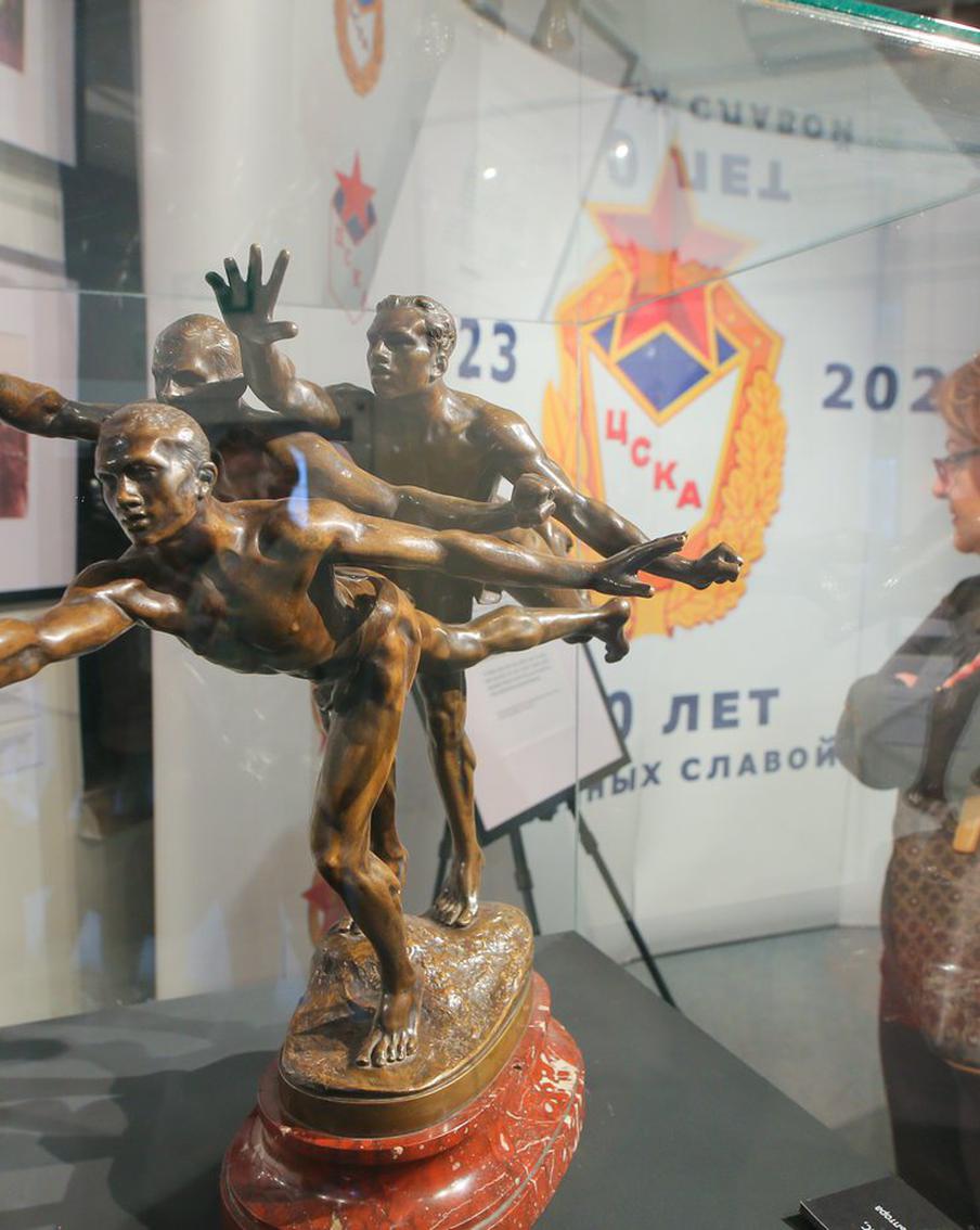 К столетию знаменитого спортивного клуба "армейцев" в ГИМе открылась выставка