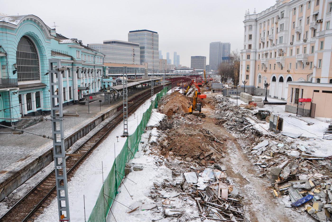 наземное метро в москве