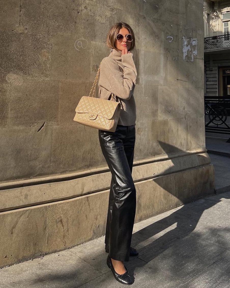 Прямые брюки.