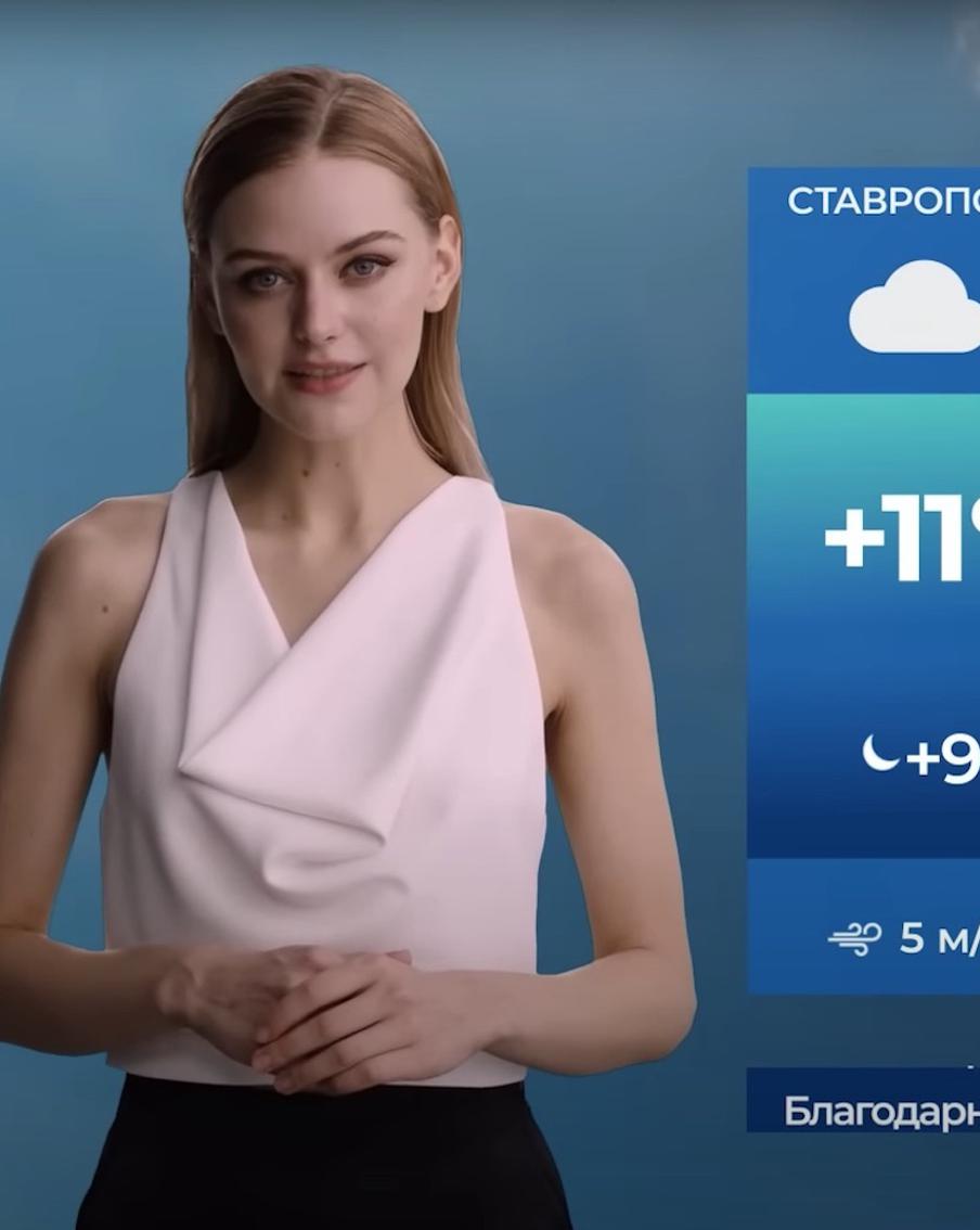 "Хорошей вам погоды, человеки". Необычный проект "Прогноз будущего" запустили в эфире ставропольского телеканала