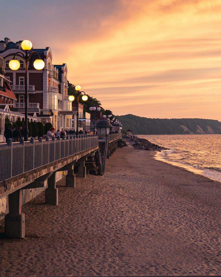 Балтийский город-тихоход, утопающий в зелени. Светлогорск подойдёт для туристов, которые любят настоящий отдых
