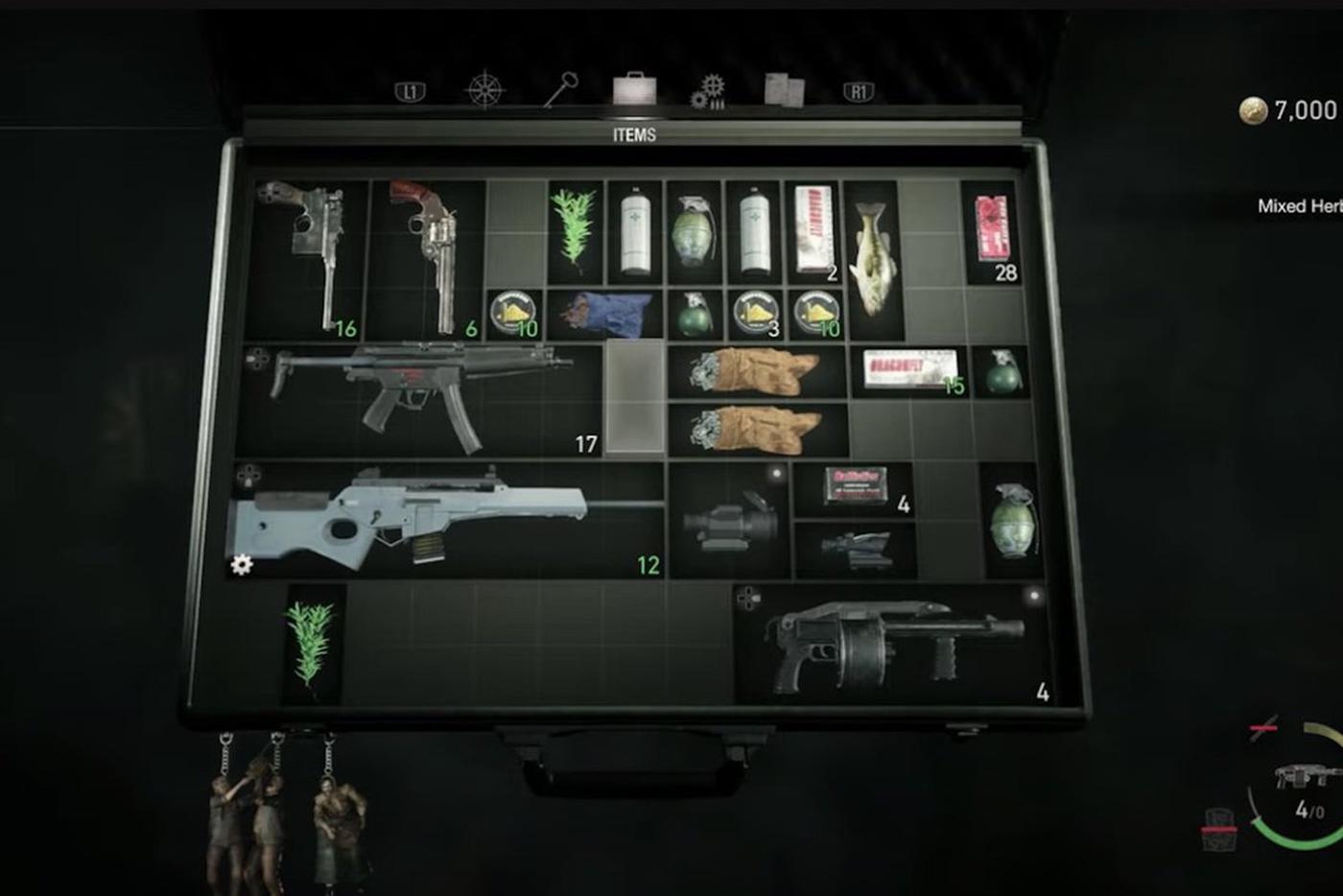 В обновлённом Resident Evil 4 Леон может сражаться с заражёнными паразитом с помощью нескольких ножей (раньше был всего лишь один), лазерного прицела, большого количества огнестрельного оружия и даже... куриных яиц. А ещё Леон теперь может приседать – в версии игры 2005 года его движения были ограничены. Достаточно нажать на клавишу E – и вуаля! А чтобы спастись от паразита, собирайте травы и делайте лекарства сами.