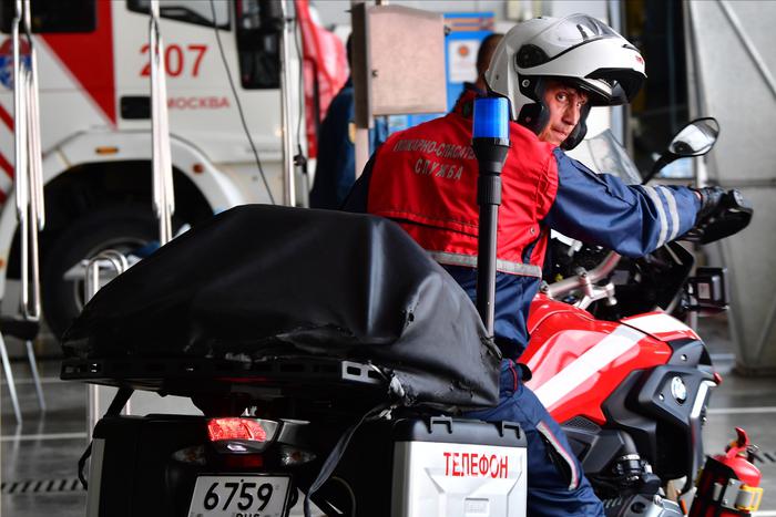Столичные отряды спасателей на мотоциклах начали подготовку к летнему сезону