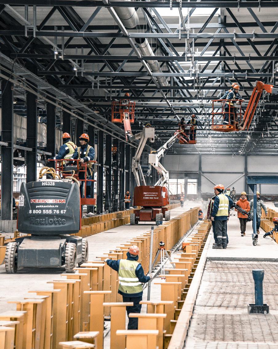 Собянин: В Москве строится сразу три электродепо для обслуживания БКЛ и радиальных линий метро
