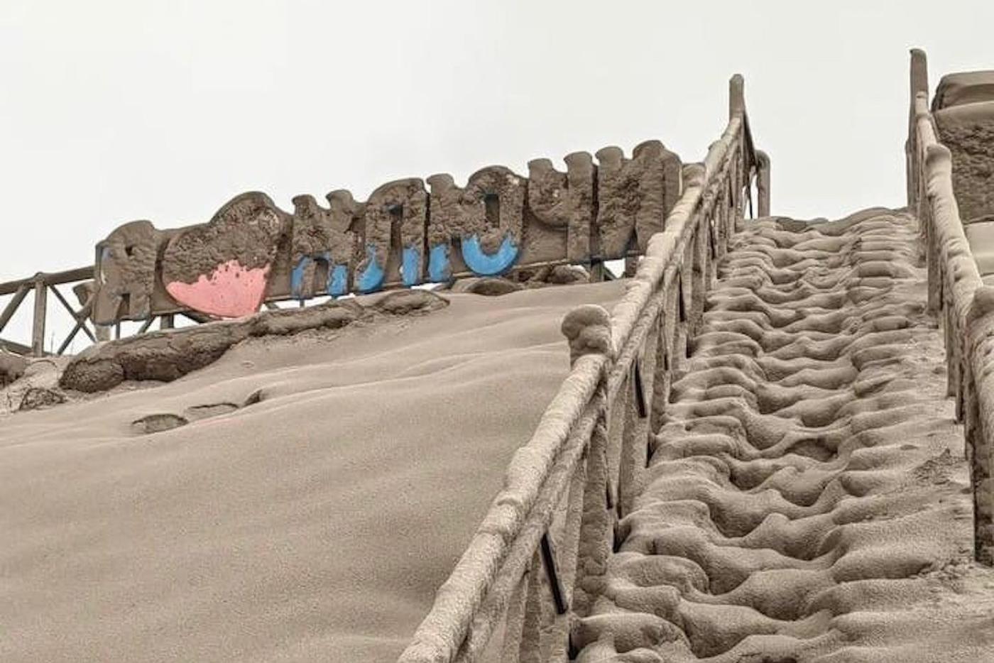 Больше всего от пепла пострадало село ключи.