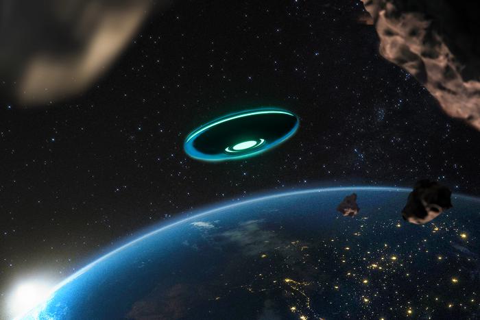 Просторы космоса бороздит "материнский корабль", который посылает на планеты Солнечной системы свои зонды-"семена"