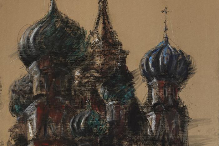 Главный архитектор столицы придумал уникальную технику. В Новой Третьяковке открылась выставка графических работ Сергея Кузнецова