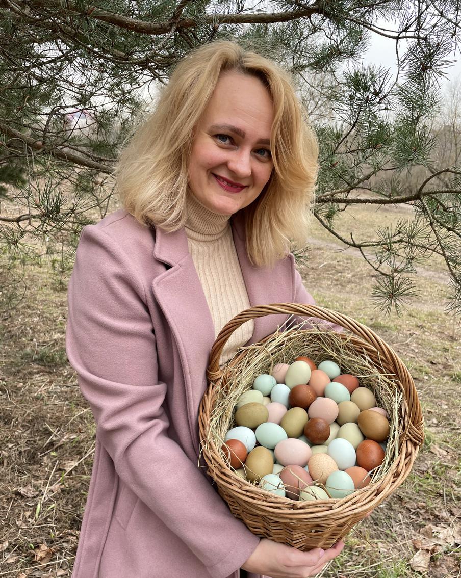 У юриста из Москвы Анны Ивановой есть разноцветные яйца к столу не только  на Пасху