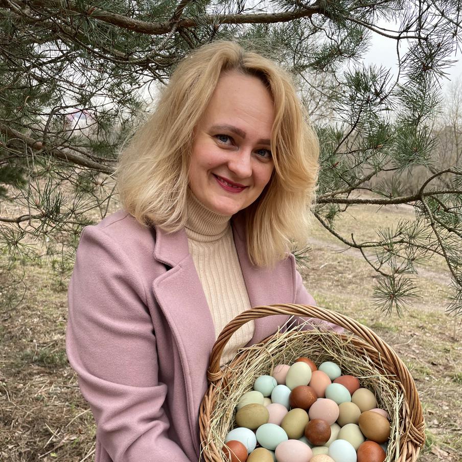 У юриста из Москвы Анны Ивановой есть разноцветные яйца к столу не только  на Пасху