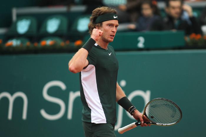 Теннисист Андрей Рублёв впервые победил на турнире "Мастерс" в Монте-Карло