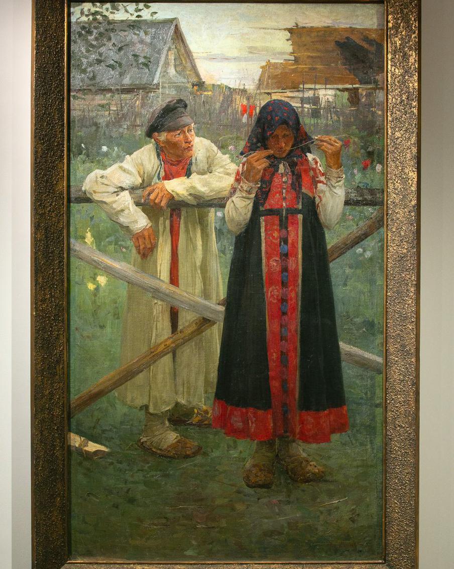 И вот появился наш ответ – Михаил Иванов "Ответа жду" (1900)
