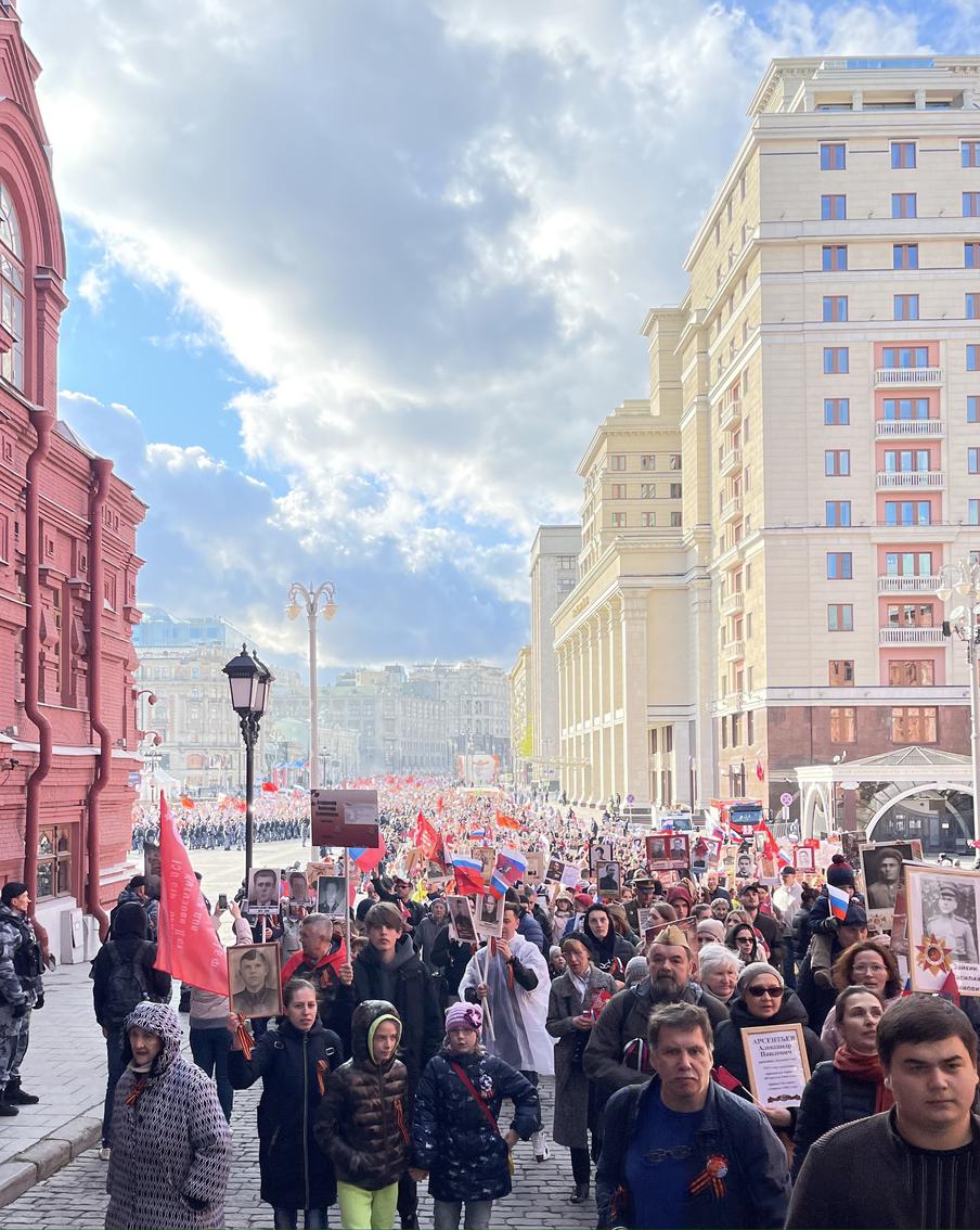 В этом году ежегодное шествие акции "Бессмертный полк" не будет проведено