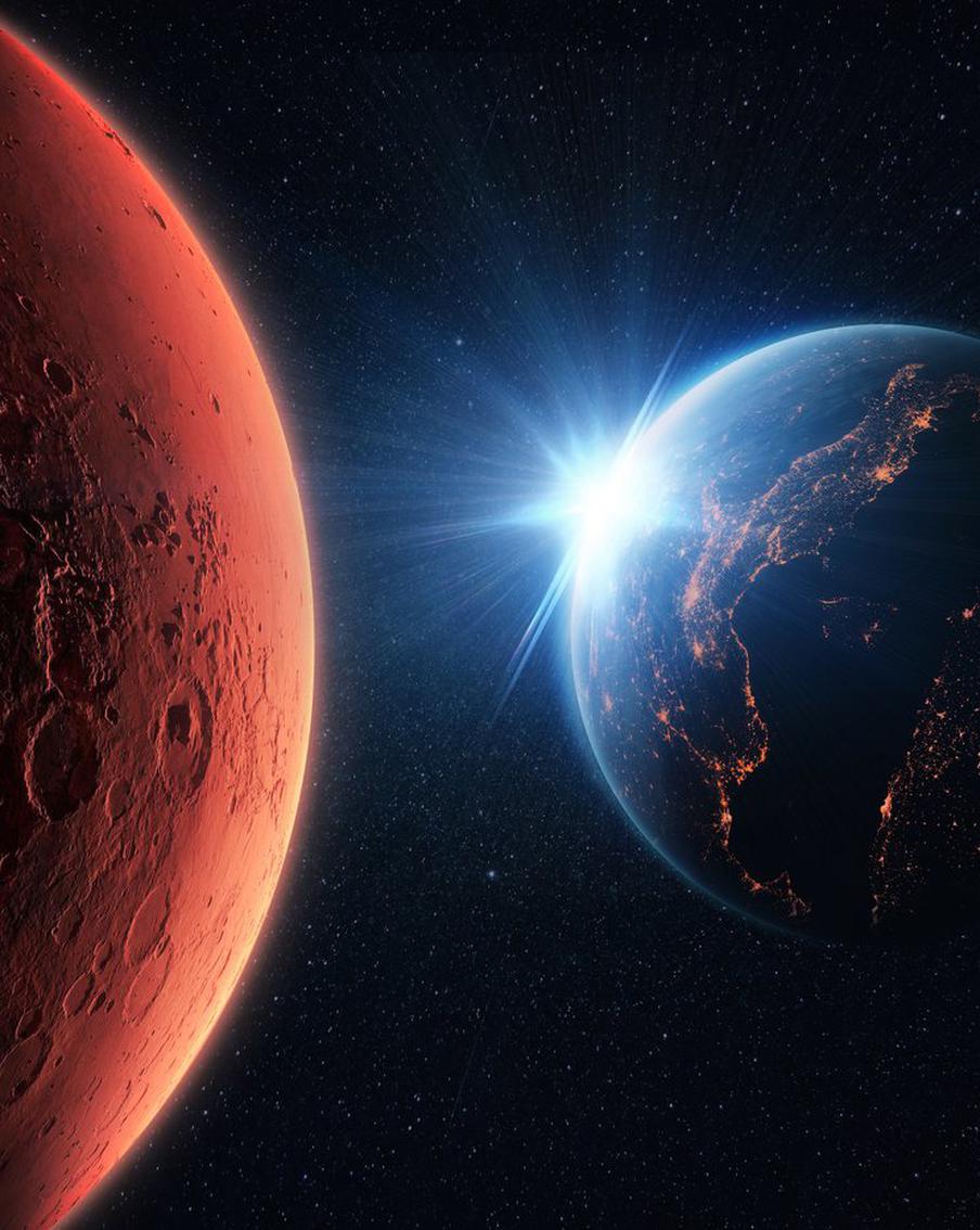 Metro приглашает вас посмотреть самую подробную карту Марса. Она была составлена с помощью данных зонда Al Amal