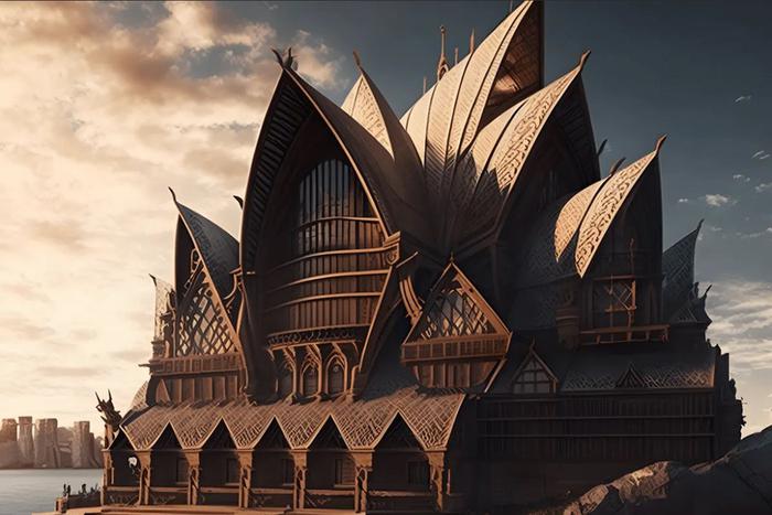 Букингемский дворец и Эйфелева башня поменяли свой стиль. Всё благодаря предприимчивым специалистам и искусственному интеллекту