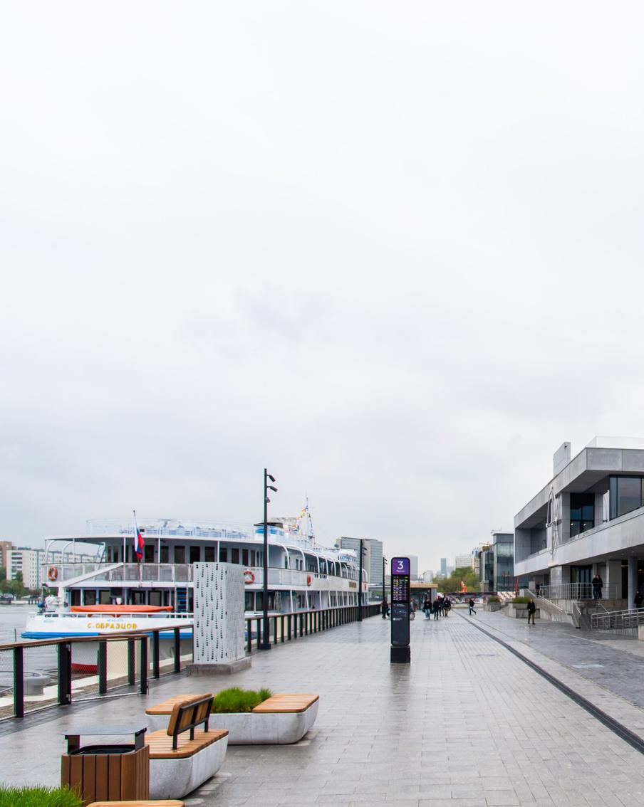 Спустя 20 лет Южный речной вокзал в столице открылся и начал принимать речной транспорт
