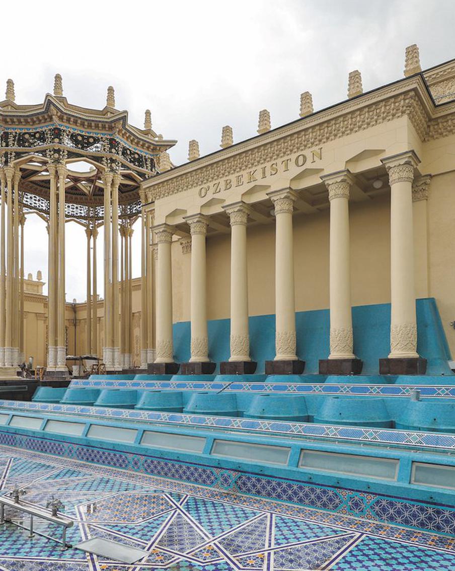 Неповторимый павильон "Узбекистан" откроют летом. Рассказываем, что увидят посетители ВДНХ