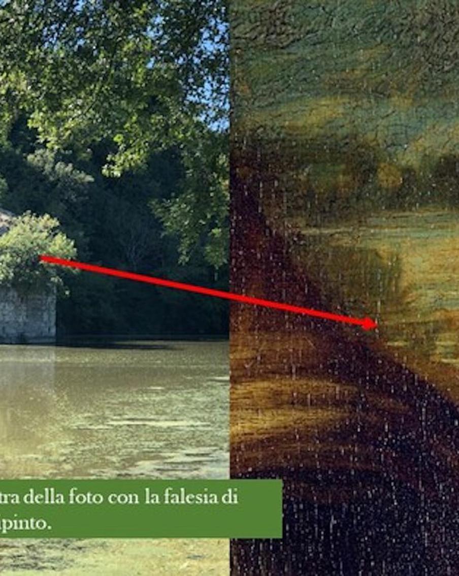 Учёные при помощи дронов нашли реальный объект на "Джоконде"