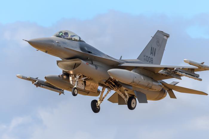 В Южной Корее упал самолёт ВВС США