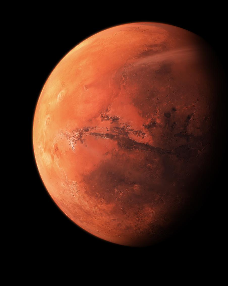 На Марсе раньше были океаны