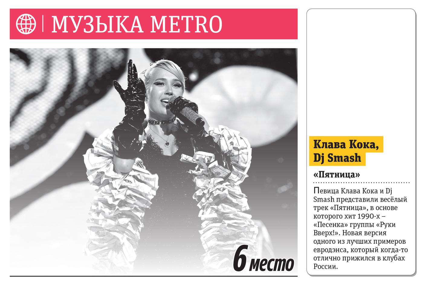 Еженедельный хит-парад Metro