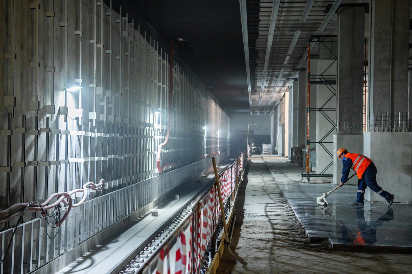 Собянин: Проходку тоннелей на Троицкой линии метро планируем завершить в конце года