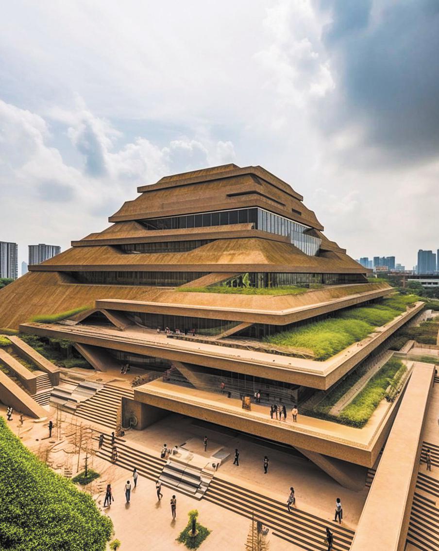 Нейросеть обновила архитектуру древних пирамид. Чилийский архитектор показал, как бы они выглядели сейчас