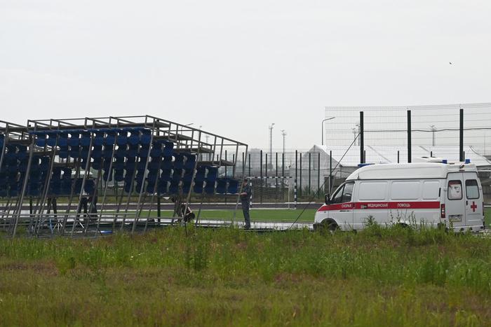 В Минздраве уточнили состояние пострадавших в результате обрушения трибуны