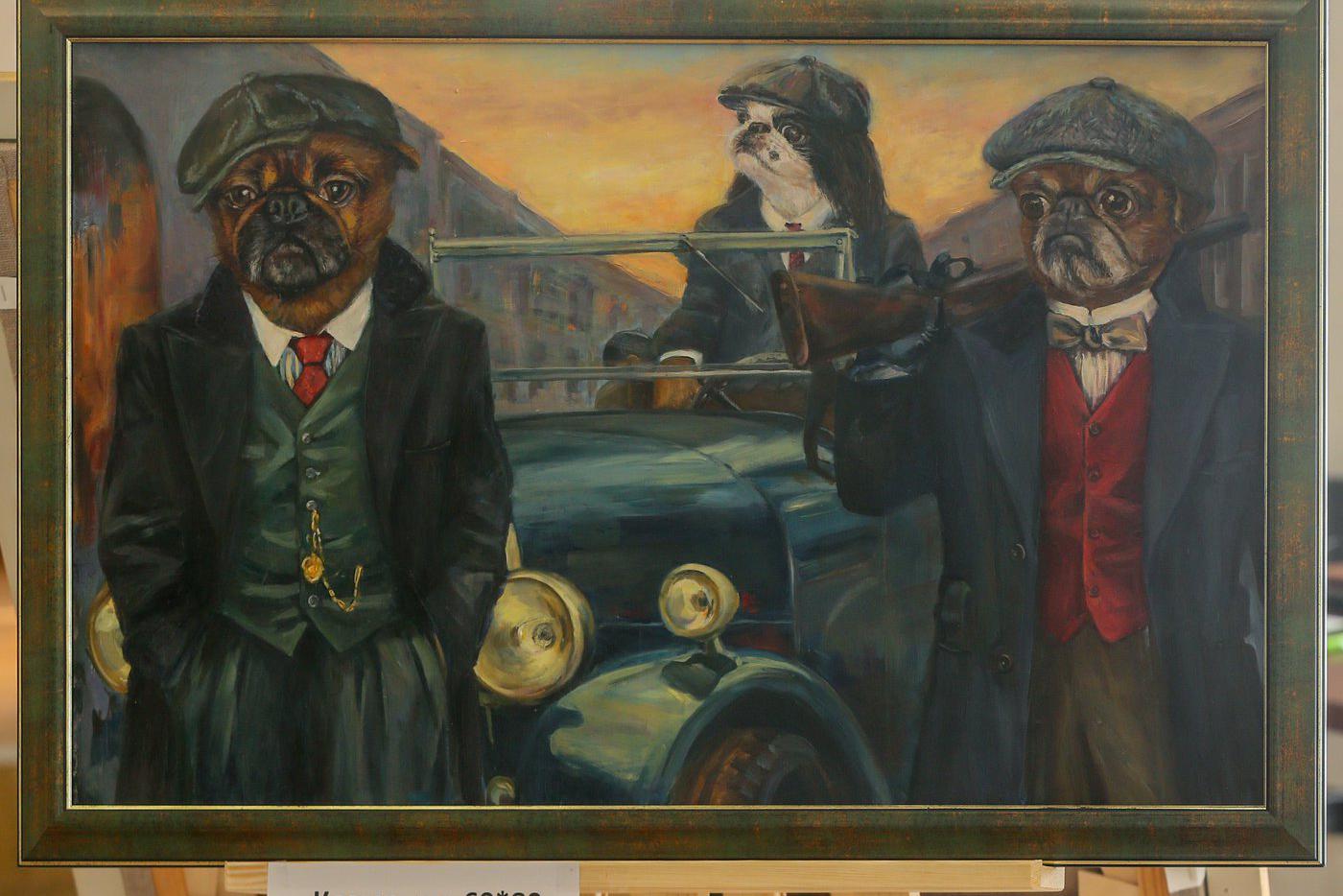 Картина "Козырьки".