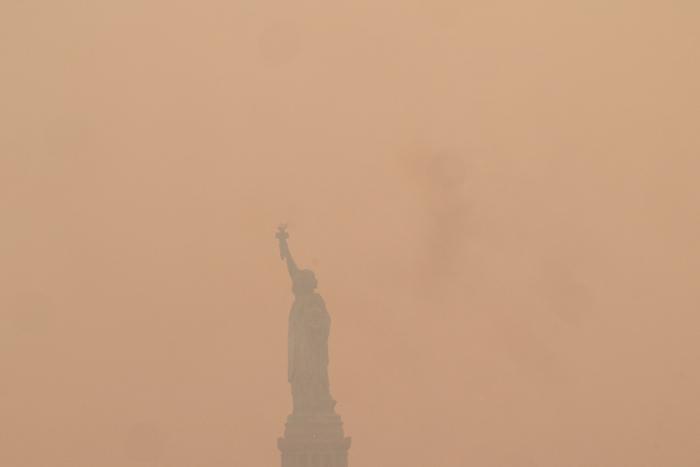 В Нью-Йорке критически ухудшилось состояние воздуха: здесь он самый грязный в мире