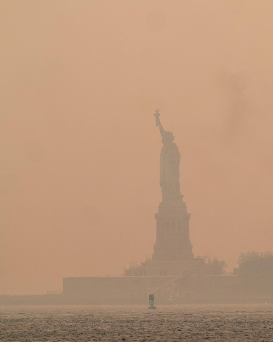 В Нью-Йорке критически ухудшилось состояние воздуха: здесь он самый грязный в мире