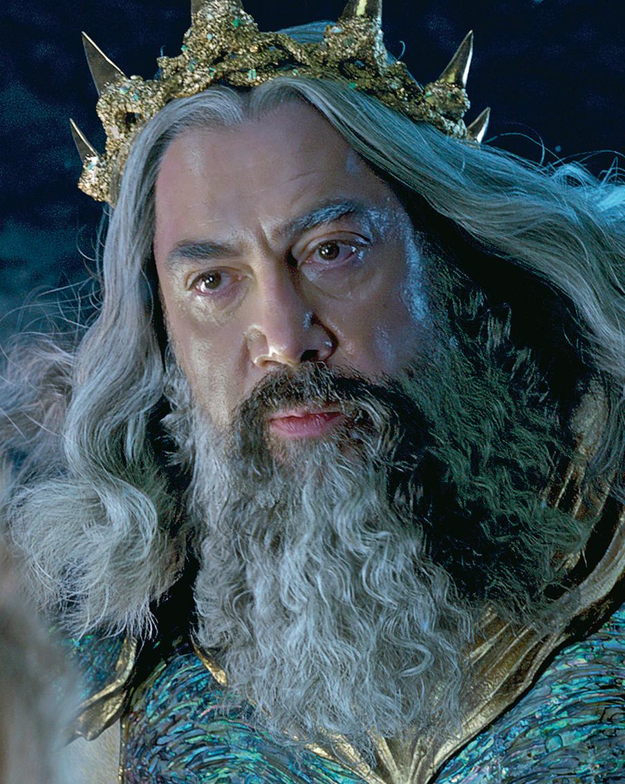 Хавьер Бардем рассказал о фильме "Русалочка", где он сыграл морского короля Тритона