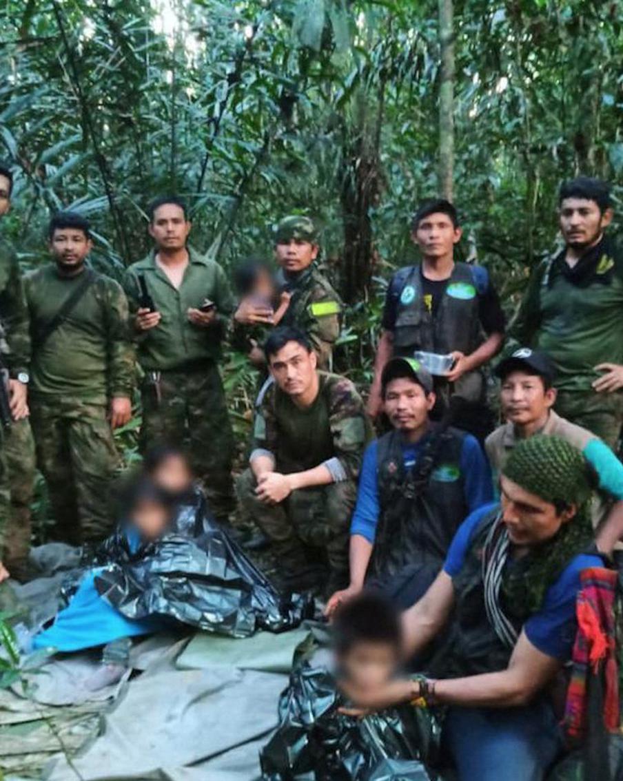 В Колумбии нашли живыми детей с самолёта, разбившегося 40 дней назад