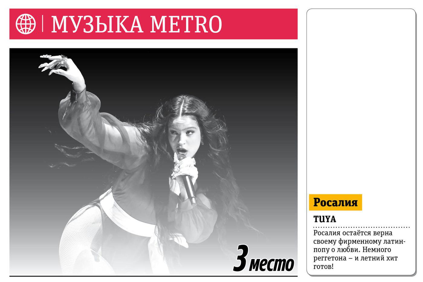 Пролистайте дальше и узнайте подробнее о каждой музыкальной новинке этой недели.