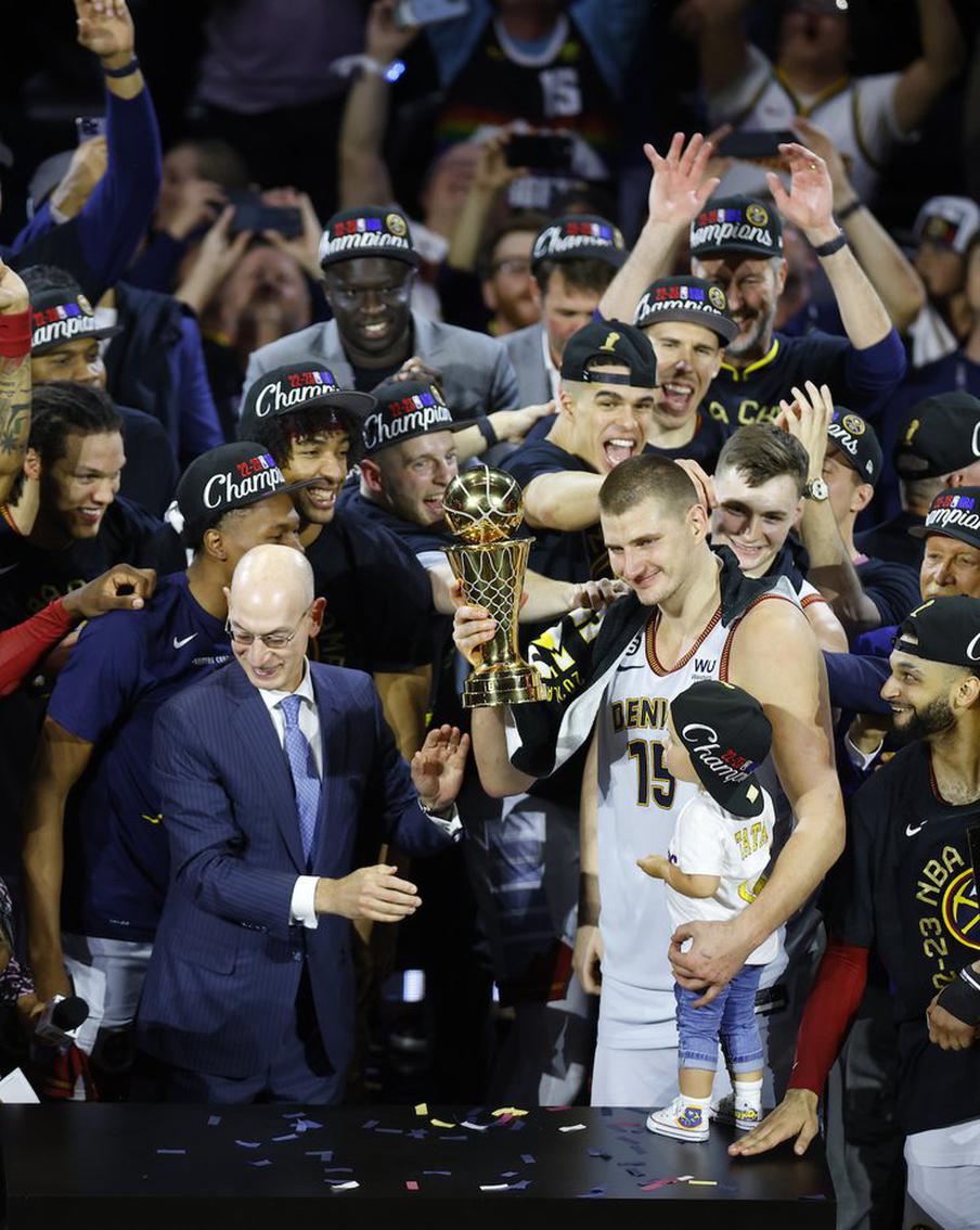 Серб Никола Йокич добыл для "Наггетс" чемпионство. Команда из Колорадо впервые стала сильнейшей в НБА