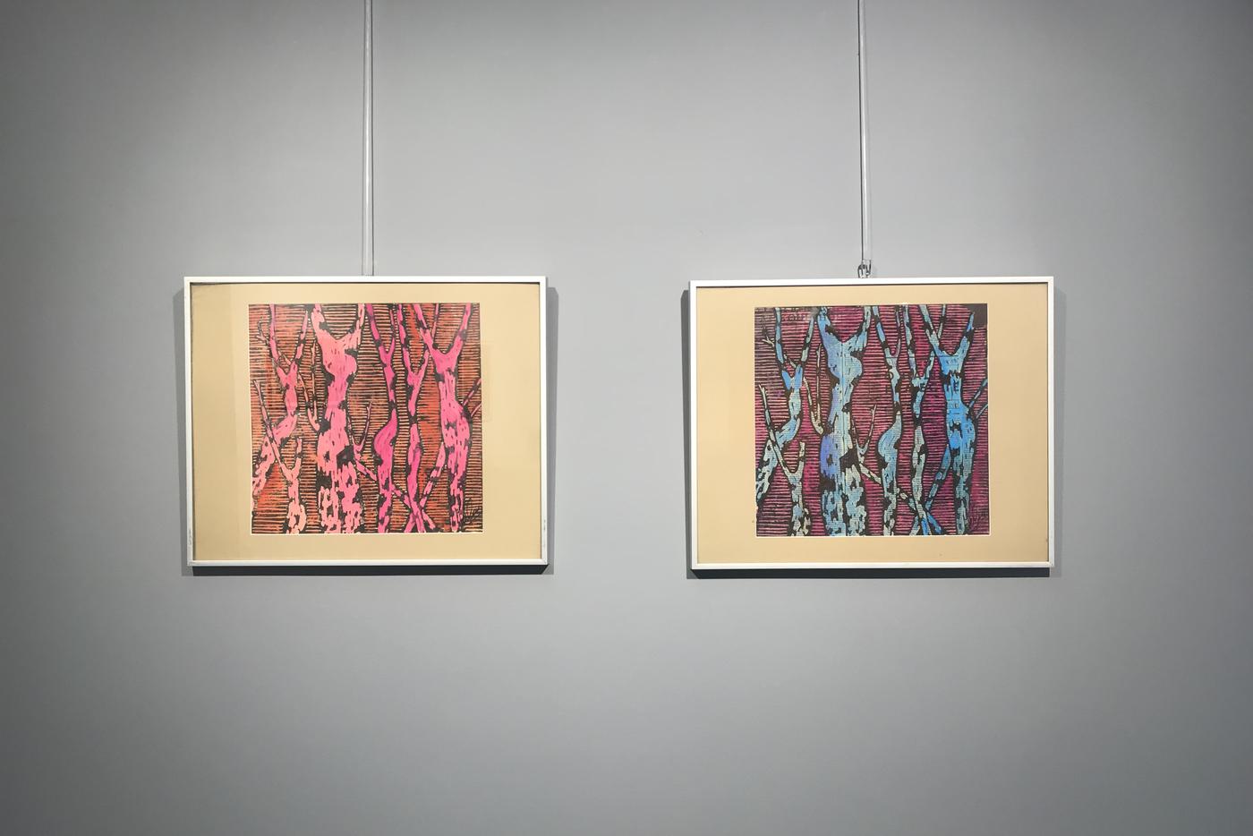 Эскизы к будущим скульптурам, зарисовки Николая Силиса.