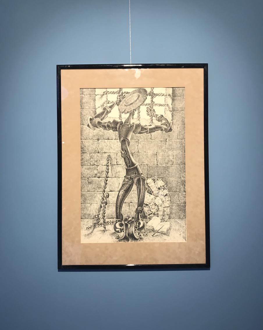 Эскизы к будущим скульптурам, зарисовки Николая Силиса.