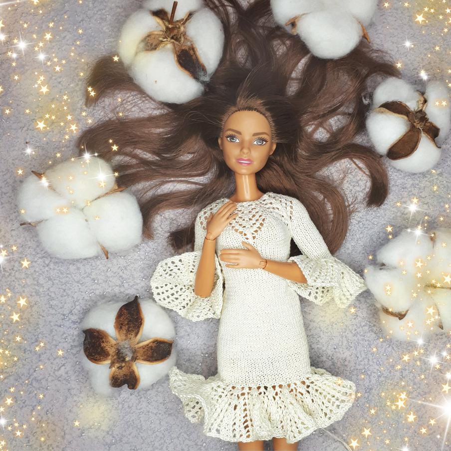 Это платье для шикарной Барби – одно из любимых у Люси