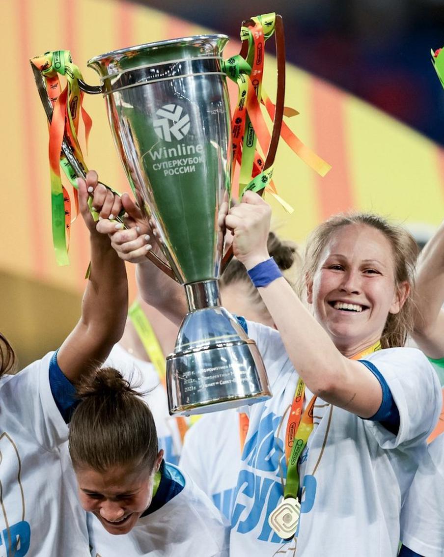 Питер силён не только мужским футболом: женский "Зенит" выиграл Суперкубок