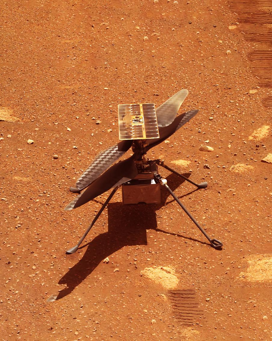 NASA удалось восстановить связь с марсианским вертолётом Ingenuity